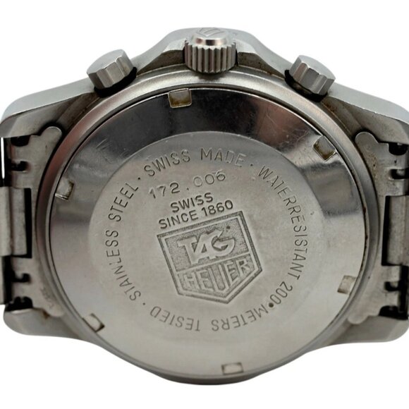 Tag Heuer Men's 37mm 2000 Series Automatic Chronograph Watch! Ref: 172.006! - Picture 9 of 10